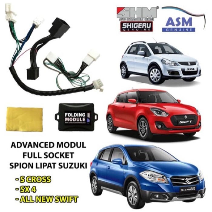 MODUL RETRACT SPION LIPAT SUZUKI S CROSS/SX 4/ALL NEW SWIFT