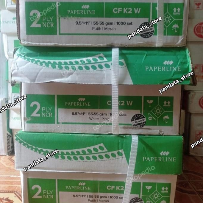 

kertas komputer continuous form 2 ply 9,5 x 11 paperline/sidu
