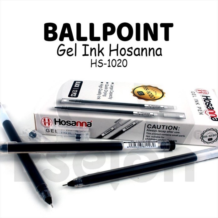 

Terbaru 1zy 12buah Pulpen Gel Office HS- 1020 / Pulpen Gel Hosanna HS-1020 100% ori
