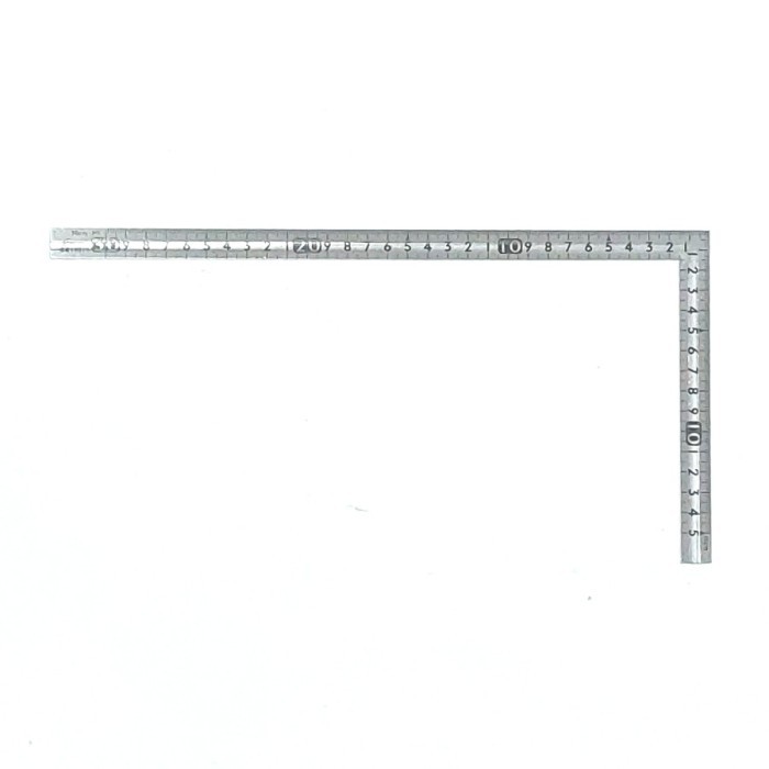 

Penggaris Siku 30X15 Cm Shinwa Stainless Steel - 12017 Terlaris
