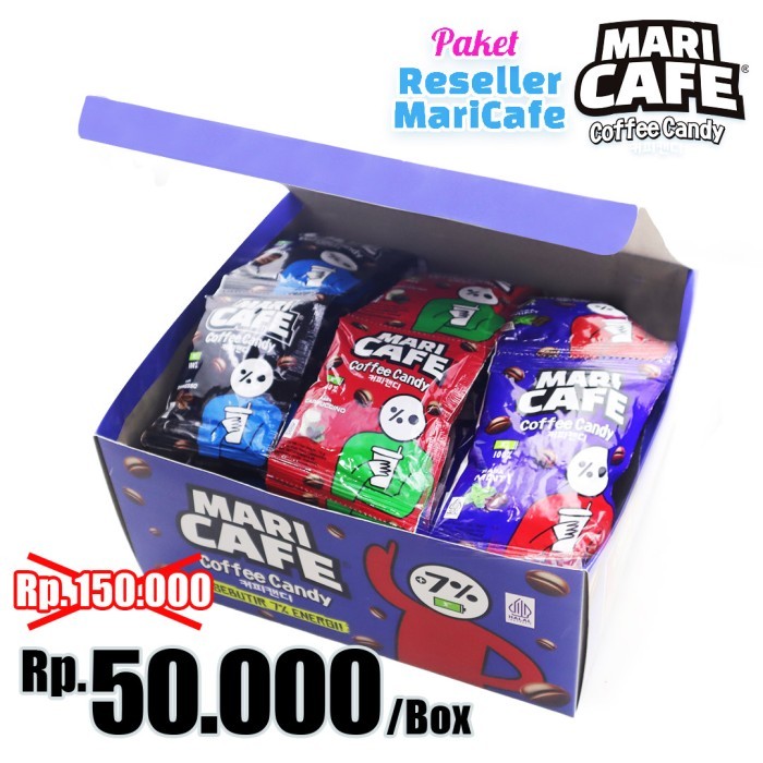 

Paket MariCafe Coffee Candy - Paket Permen Kopi Dapat 3 Rasa