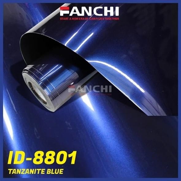 

TERBARU - ROLL Sticker FANCHI PET101 ID-8801 Moonlight Tanzanite Blue 152CM ROLL