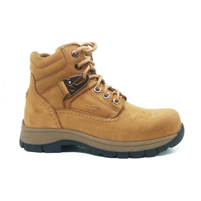 Sepatu Safety Boots Pria Kulit Ujung Besi Borsa Wildbull Stout St 2 Promo