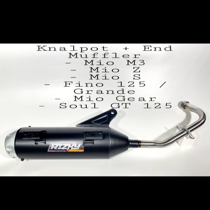 Sale Knalpot Fino 125 Cms + End Muffler Thailand - Bahan Bending Ori Zrc /"