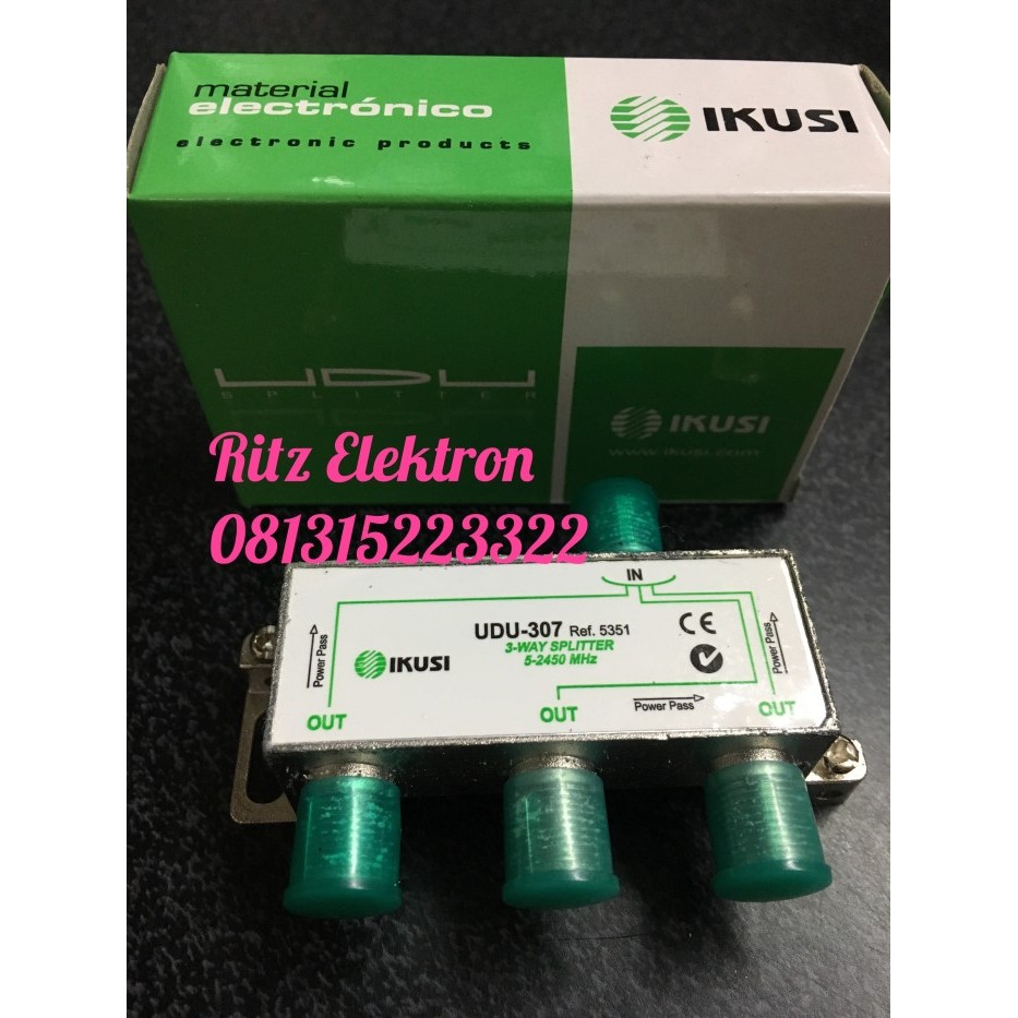Terbaru Splitter Ikusi 3 Way