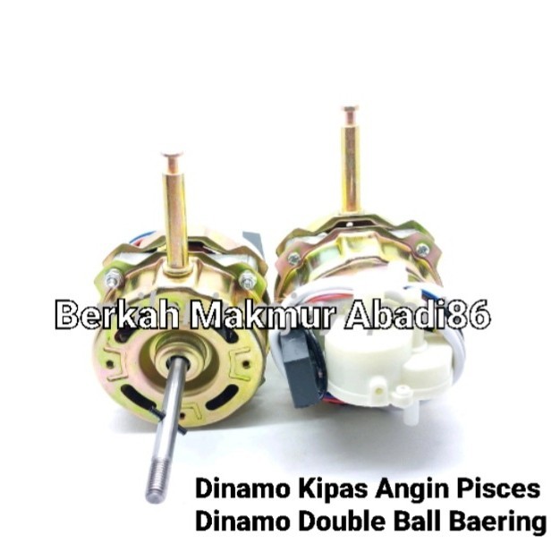 DINAMO KIPAS ANGIN PISCES DOUBLE BEARING KIPAS ANGIN 16 INCH