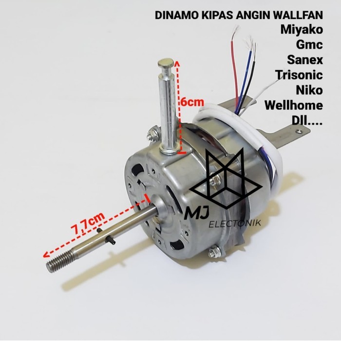 DINAMO KIPAS ANGIN DINDING SANEX GMC SOGO WALL FAN16"