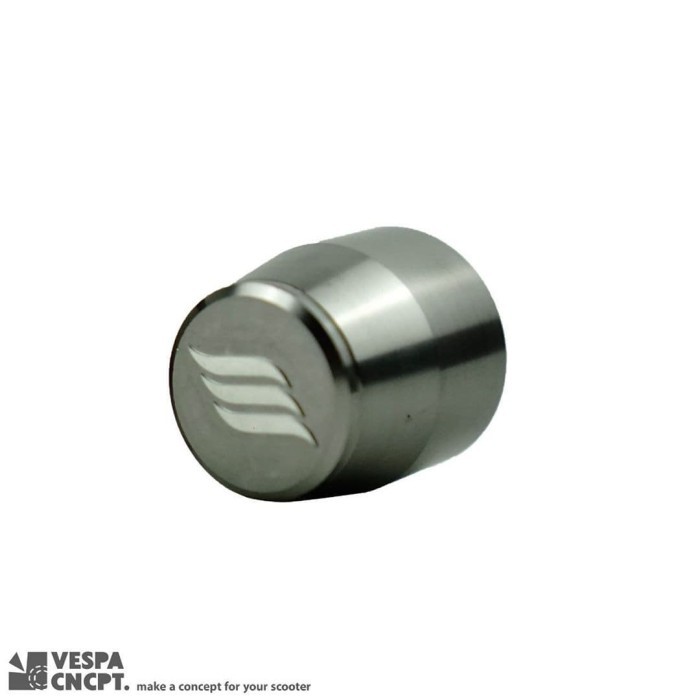 Stabilizer/ bar end luigy grey Vespa Sprint Primavera Lx S Gts 3v Iget