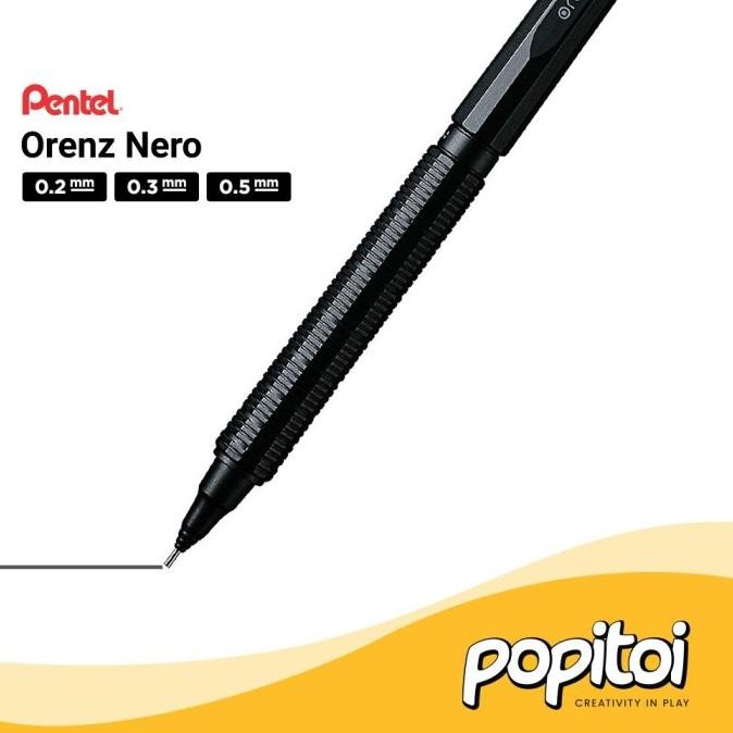 

TERBARU - Pentel ORENZ NERO Mechanical Pencil 0.2 0.3 0.5 mm