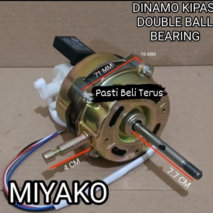 DINAMO KIPAS ANGIN MIYAKO STANDFAN / DINAMO KIPAS BERDIRI BEARING