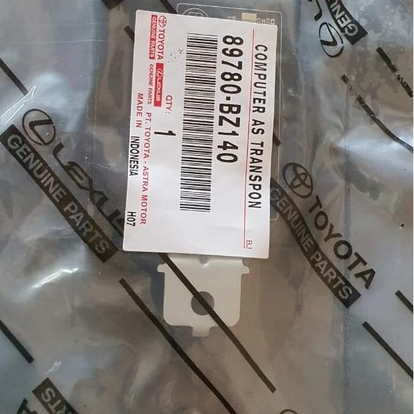89780-Bz140 Ecu Immobilizer Grand Avanza Xenia 2016 Ketas  Ready