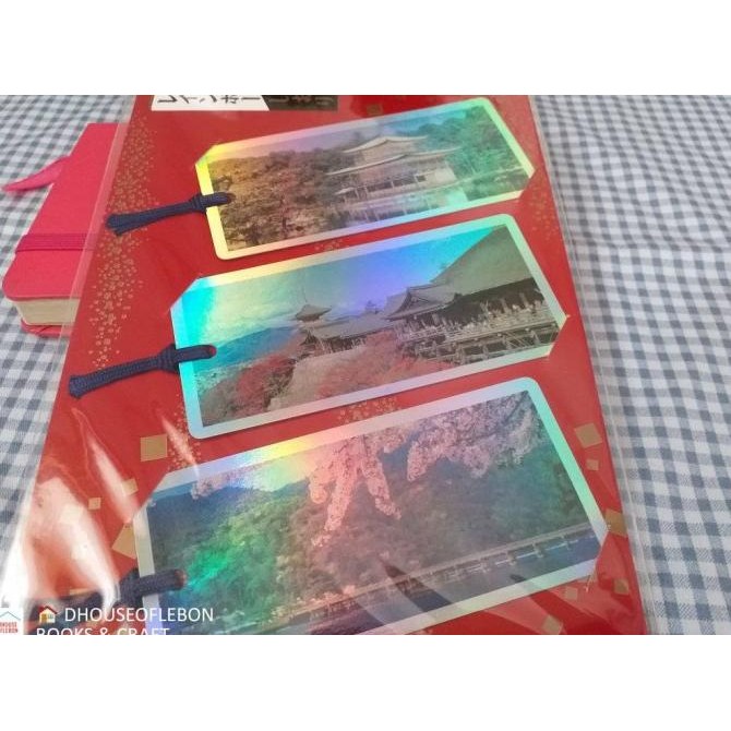 

Bookmark / Pembatas Buku HOLOGRAM JEPANG IMPORT ORI