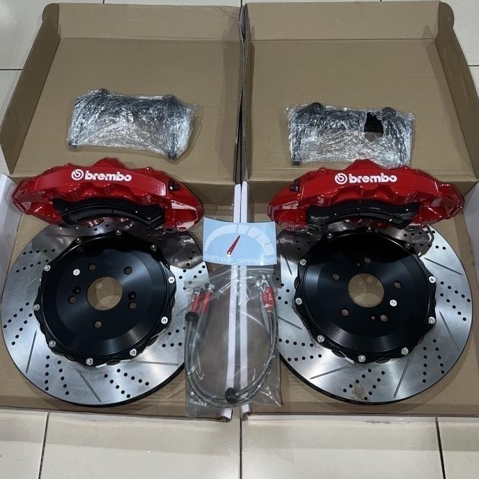 Bbk Brembo Depan Belakang 6Pot Rem Big Brake Kit Bmw F30 F22 F32 F21  Ready