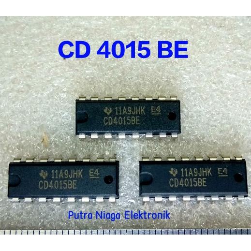 Diskon ic CD4015BE Dip 16 pin CD4015 / TC4015 / HEF4015 / HCF4015 putr4n Diminati Banget