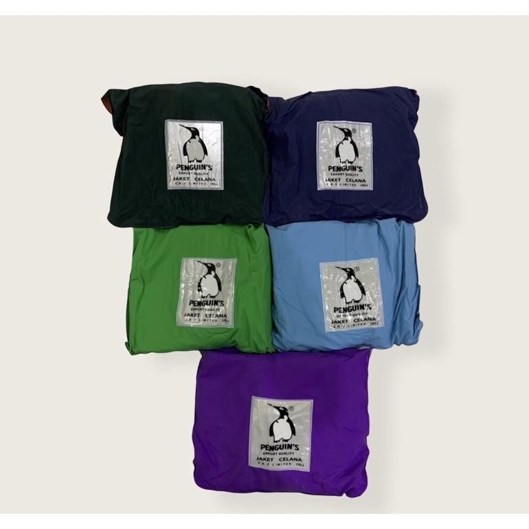 Flash Sale Jas Hujan PenguinS Jaket Celana Cx-7 (Xl) Limited Garansi