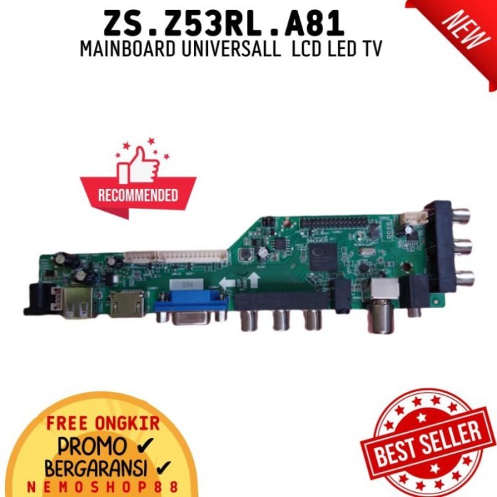 MAIOARD TV LCD LED UNIVERSAL MAIN BOARD TV UNIVERSAL