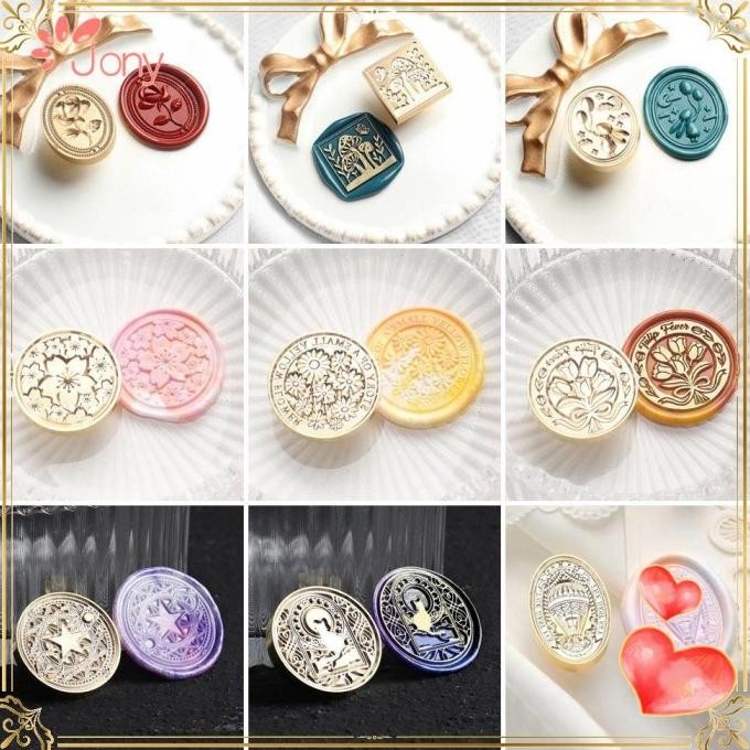 

JY1 WAX STAMP HEAD SCRAPBOOKING & STAMPING FIRE LACQUER SEAL ALAT STEM