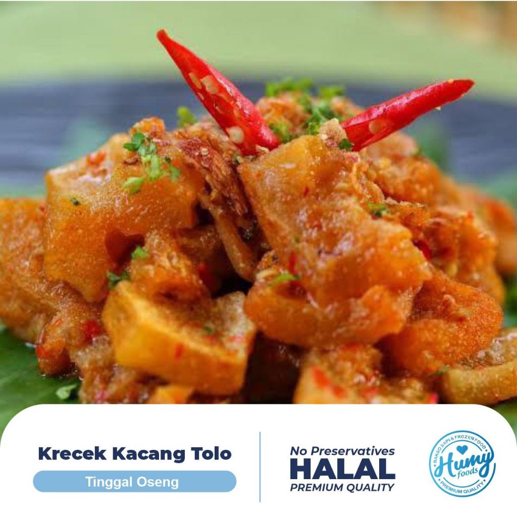 

KRECEK KACANG TOLO FROZEN (ISI 250GR) HALAL tanpa pengawet