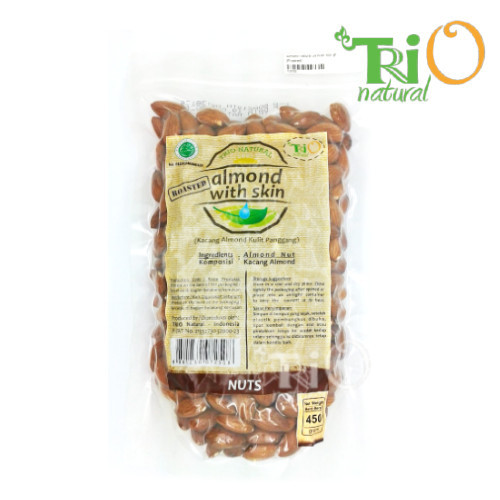 

Almond Natural Roasted 450 Gram Terlaris