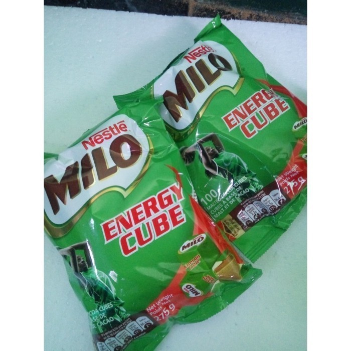 

Milo Cube 4 Pak X 100Pcs Import Halal - Nestle Energy Cube Nigeria Terbaik