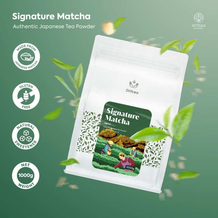 

Signature Matcha Powder By Dilltea 1Kg Promo