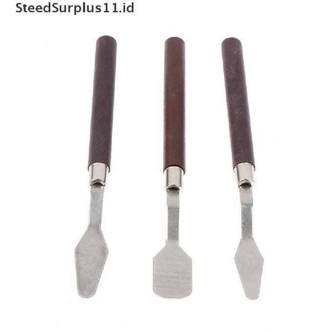 

DISKON LAGI SD 3PCSSET IST PAINTING PALETTE K SPATULA P CRAFT CLAY TOO