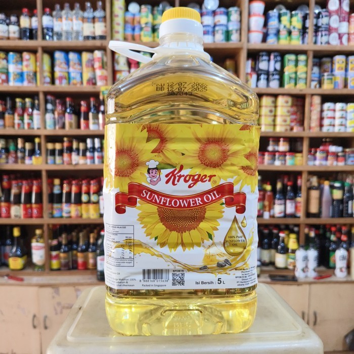 

Kroger Sunflower Oil/ Minyak Biji Bunga Matahari 5L Diskon