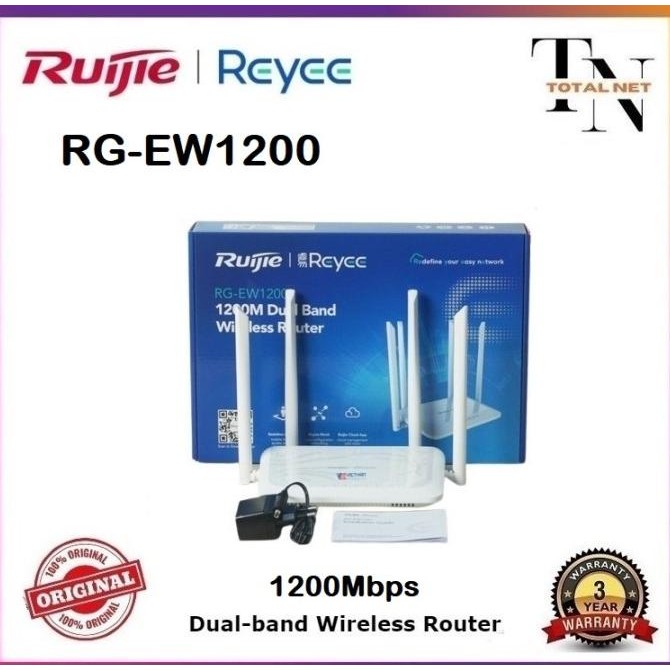 TERBARU - RG-EW1200 Dual-band Wireless Router RG EW1200