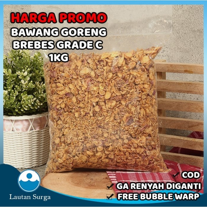 

Bawang Goreng Brebes 1 Kg Bawang Merah Goreng Brambang Goreng Asli Promo
