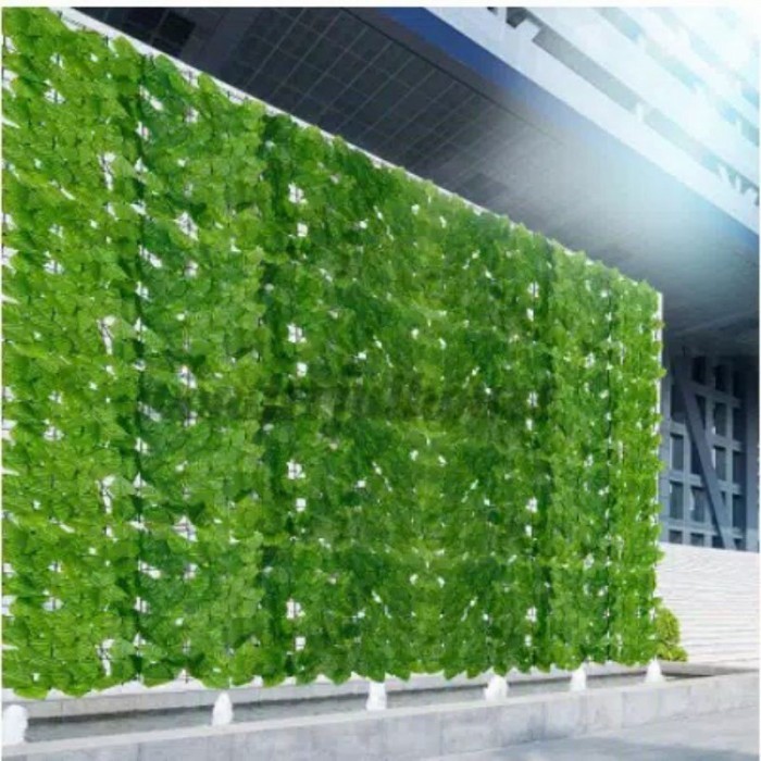 DAUN RAMBAT 1 Roll 1 x 3 METER DEKORASI DINDING BUNGA PLASTIK TANAMAN