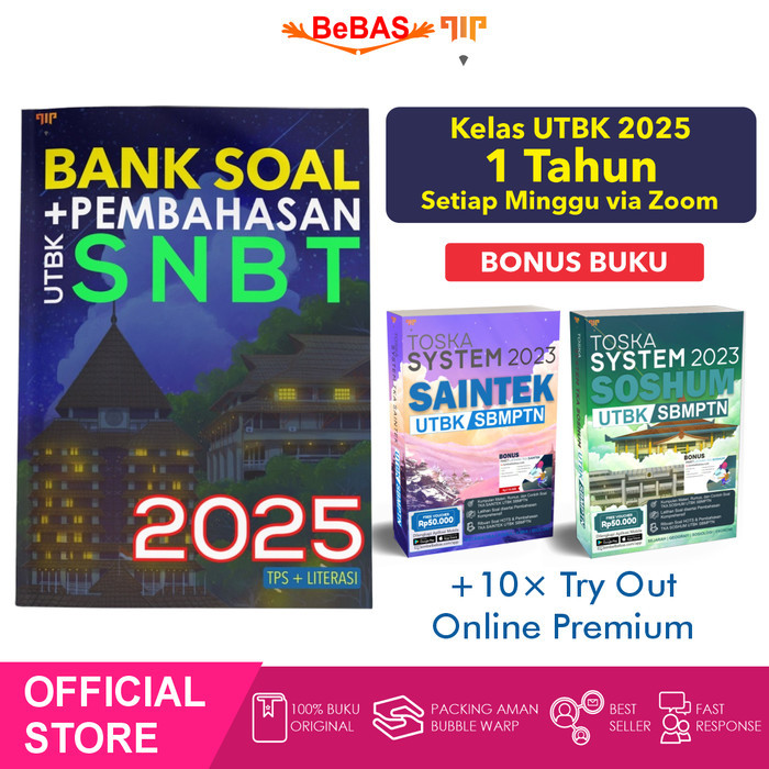 Sale Bank Soal Utbk 2025 (Soal Asli Dan Pembahasan Utbk Snbt Terbaru)