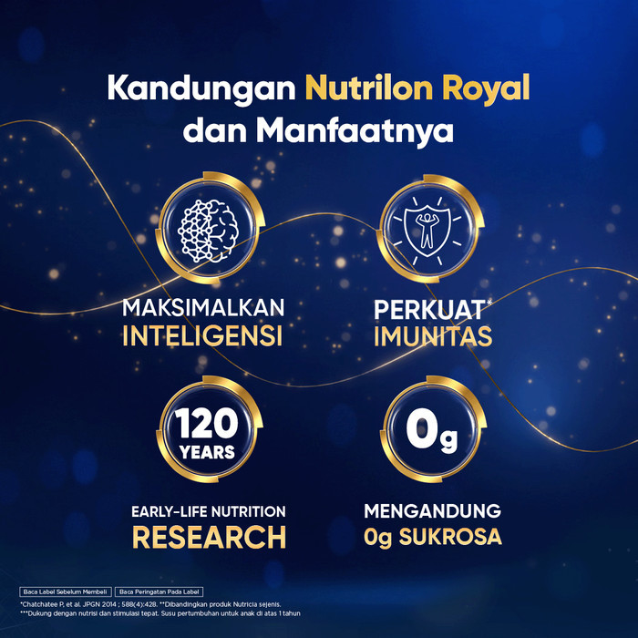 Paket 5 - Nutrilon Royal 3 Susu Pertumbuhan 1-3 Thn Vanila 800Gr+Exclusive Hadiah
