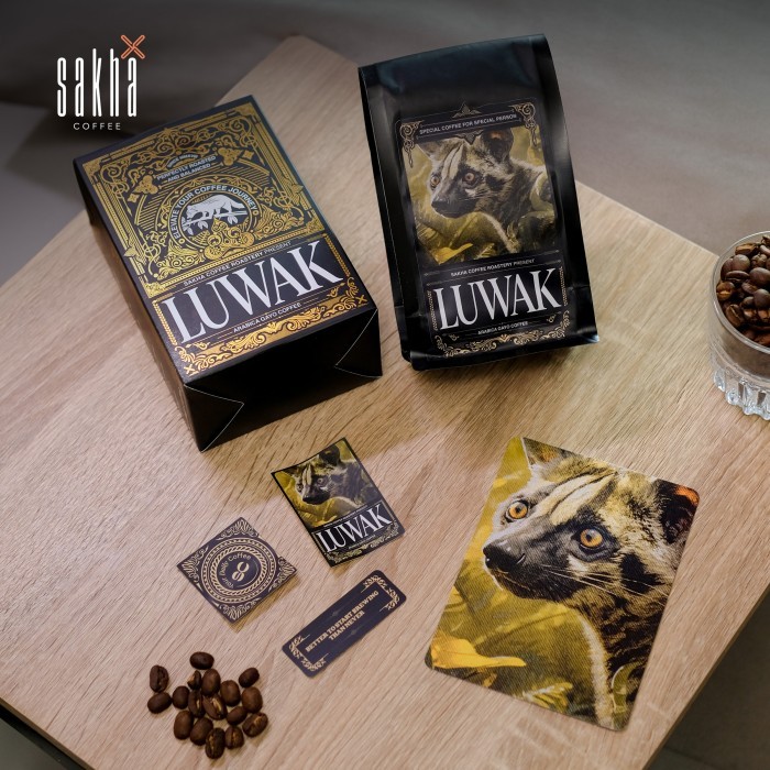 

Kopi Luwak Liar Arabika Gayo Aceh Arabica Coffee 200 Gram Biji / Bubuk Terbaik