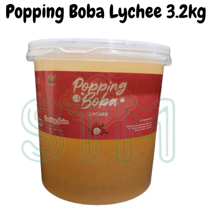 

Popping Boba 3.2Kg (Lychee) Terbaik