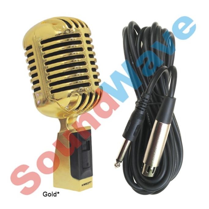 KREZT NEW K 45 CLS MIC RETRO/MICROPHONE CLASSIC/MIK KLASIK KABEL K45