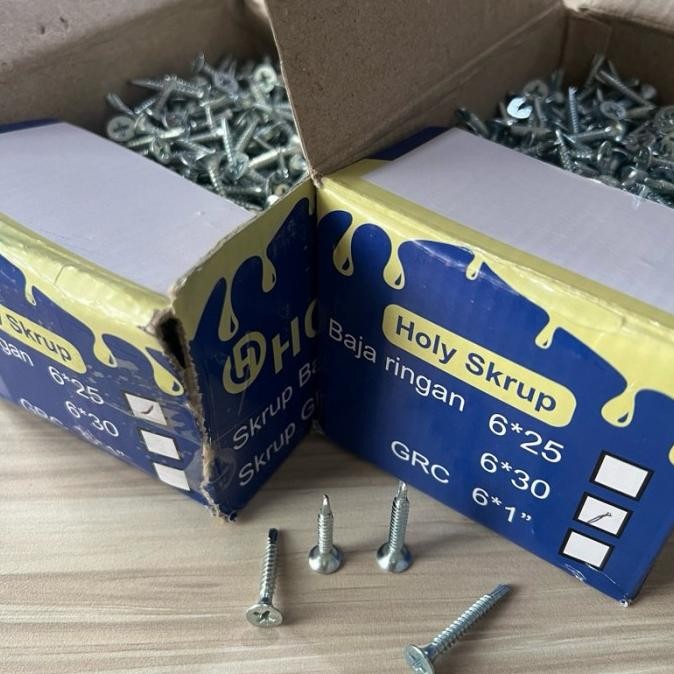 SKRUP  GIPSUM HARGA 1 BOX 0411T