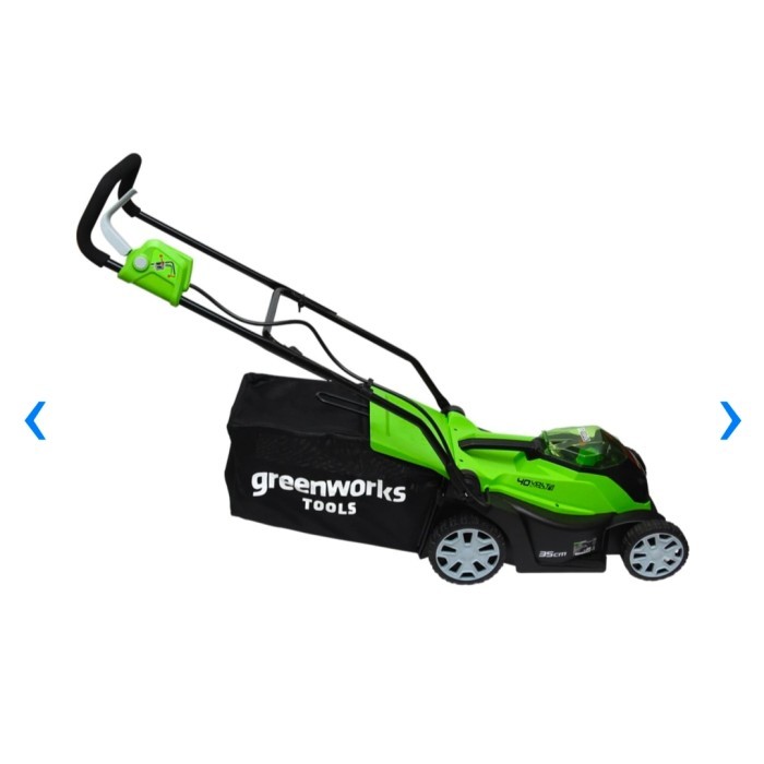 Greenworks Mesin Pemotong Rumput Dorong 40V/Pemotong Rumput Recharge Promo