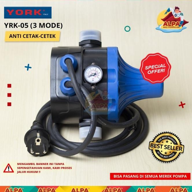 Apc York-05 Automatic Pressure Control Otomatis Pompa York Dorong
