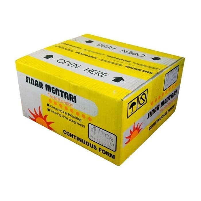 

Kertas Ncr Sinar Mentari 4Ply 1/2 Continuos Form Promo