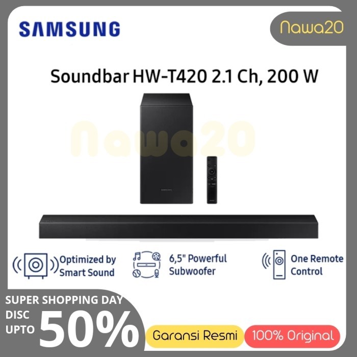 Terbaru Samsung Soundbar Hwt420 Hw T420 Hw-T420 Original