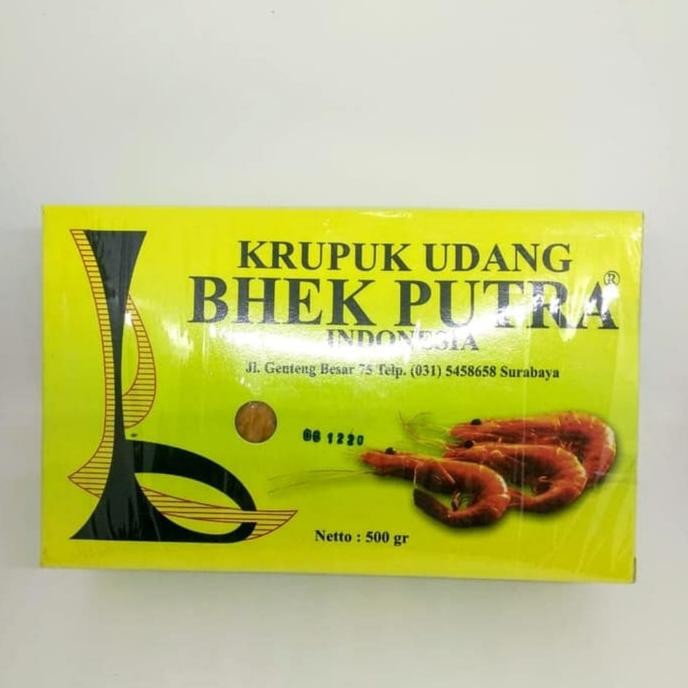 

New Krupuk Udang Bhek Putra Kualitas Super