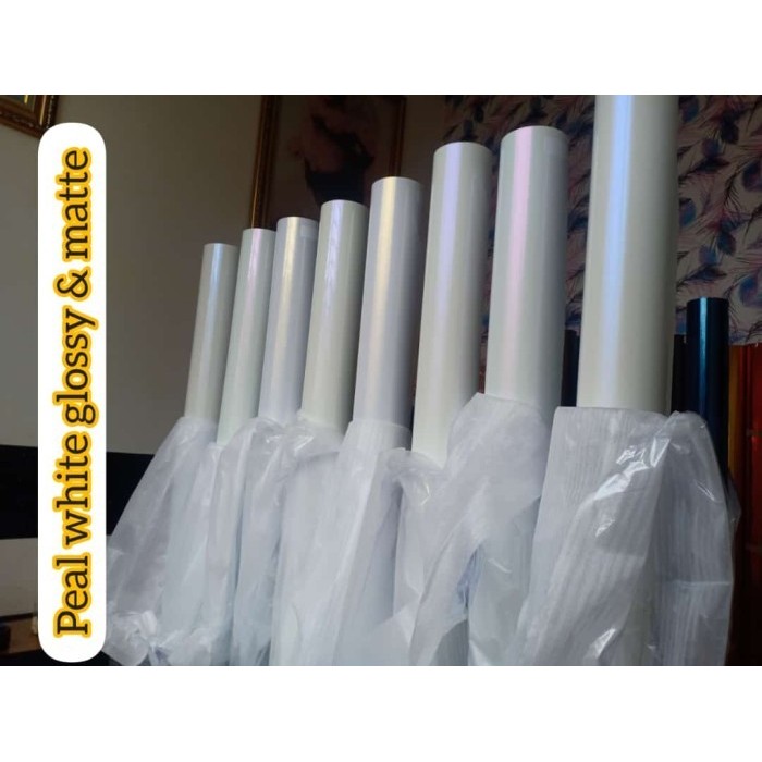 

Sticker Fanchi White Pearl 50 Cm (Rol) Promo