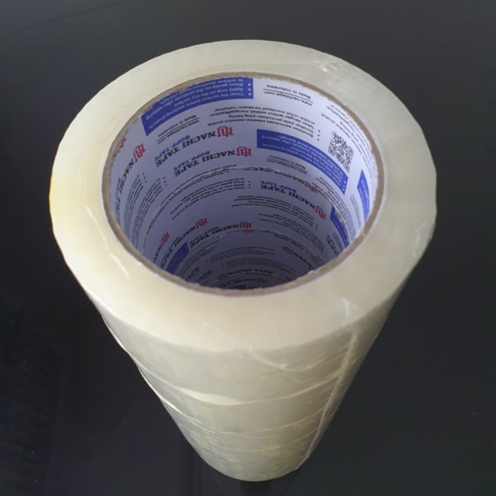 

Lakban Bening 2 Inch 100 Yard Nachi Tape 1 Dus Isolasi Isi 72 Roll Terbaru