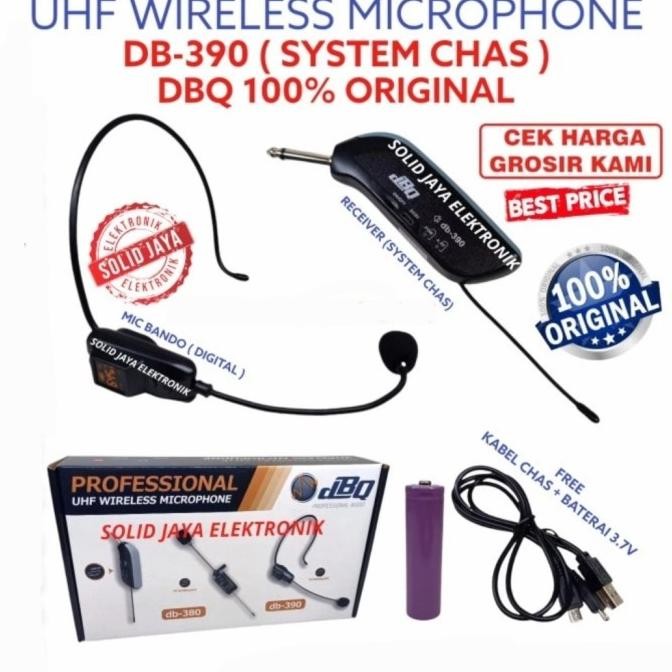 Mic Wireless DBQ DB390 Model Bando Berkualitas
