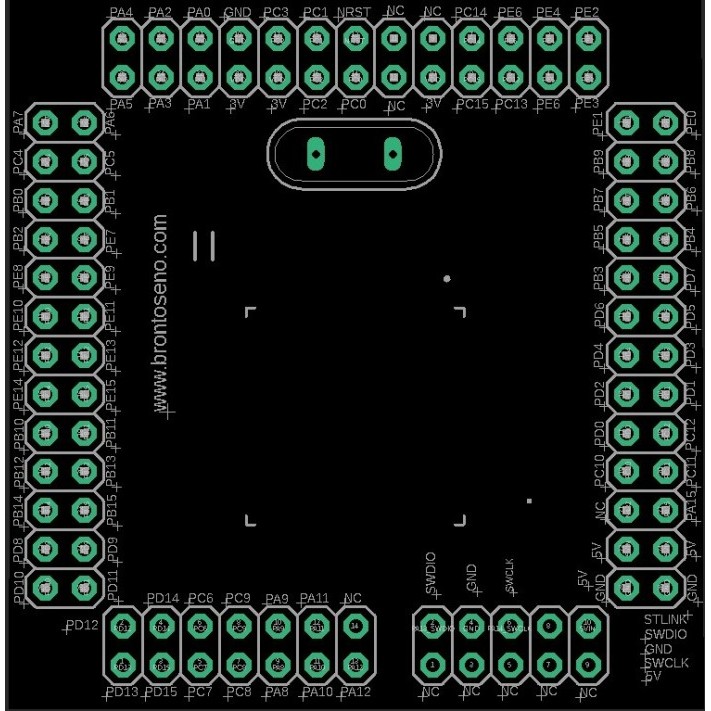 Stm32F407Vgt6 Devboard Stm32 F407 New