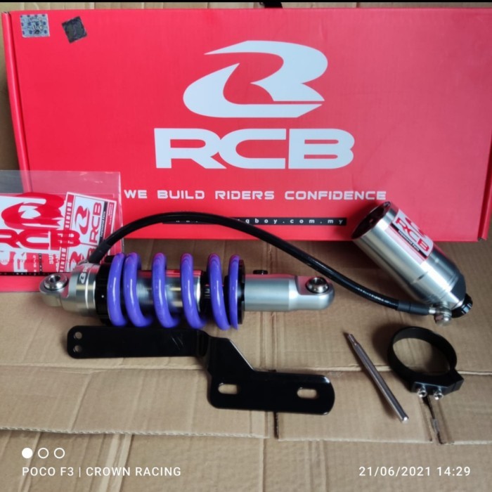 MONOSHOCK RCB DB2 LINE TABUNG PISAH NINJA RR KRR150 PURPLE