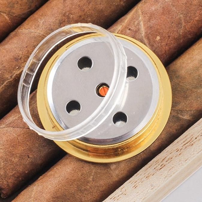 WI679 KISS POINT HYGROMETER FORHUMIDOR BOX CIGAR CABINET ACCESSORIES