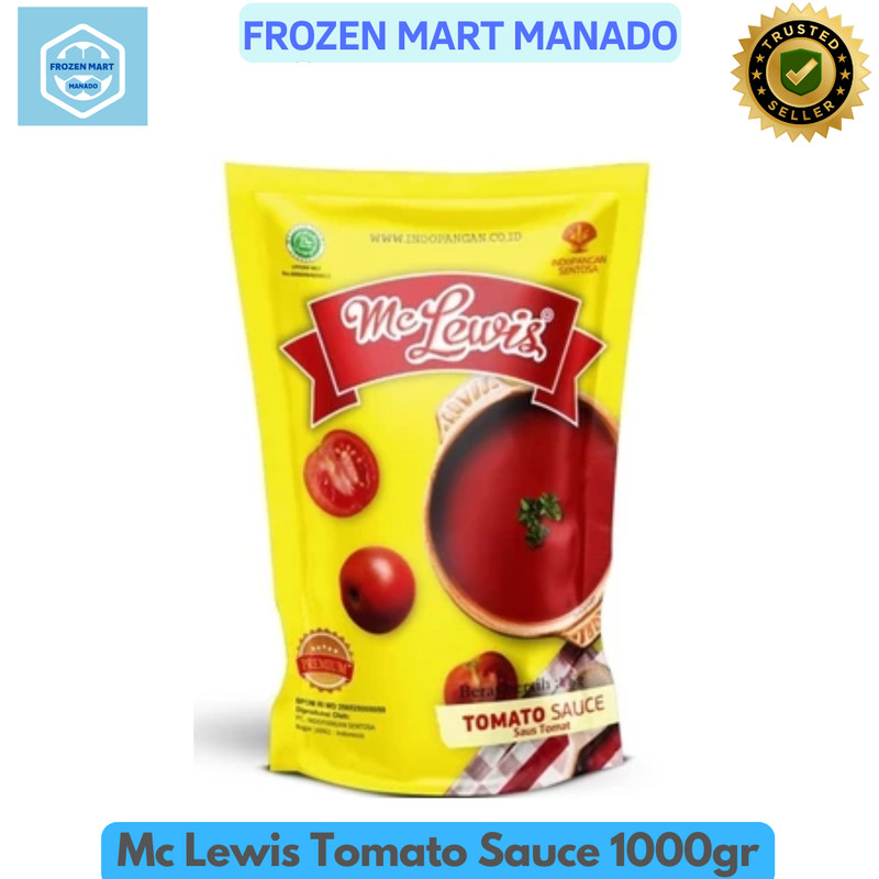 

Mc Lewis Tomato Sauce 1000gr - Frozen Mart Manado (Frozen Food Manado)