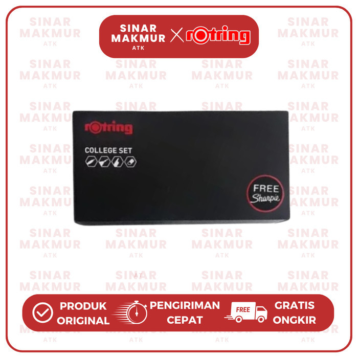 

College Set Rapido Isograph Eco Pack Rotring (Set) New