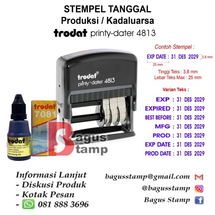 

Stempel Expired / Tanggal Kadaluarsa Free Tinta 25Ml Terbaru